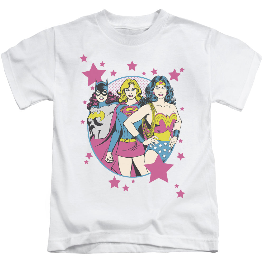 DC Comics We Are Superior Juvenile Kids Youth T Shirt White Officially Licensed
