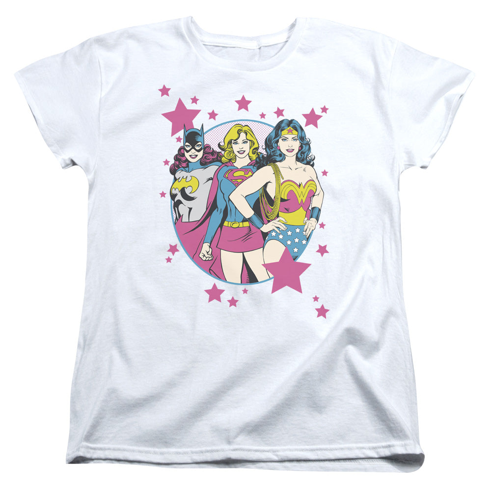 DC Comics We Are Superior Womens T Shirt White Officially Licensed