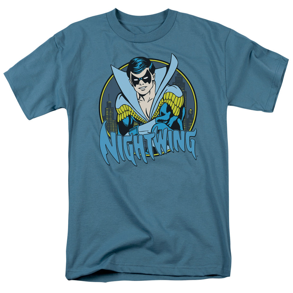 Dc Nightwing Mens T Shirt Slate Officially Licensed