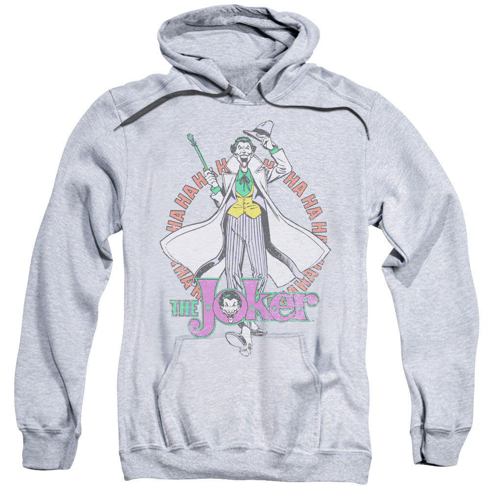 DC Comics Maniacal Mens Hoodie Athletic Heather Officially Licensed