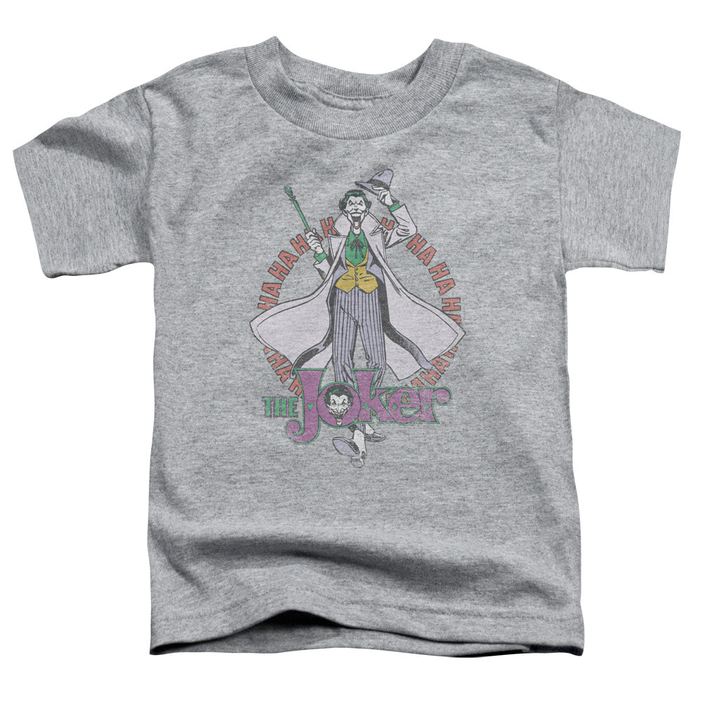 DC Comics Maniacal Toddler Kids Youth T Shirt Athletic Heather Officially Licensed