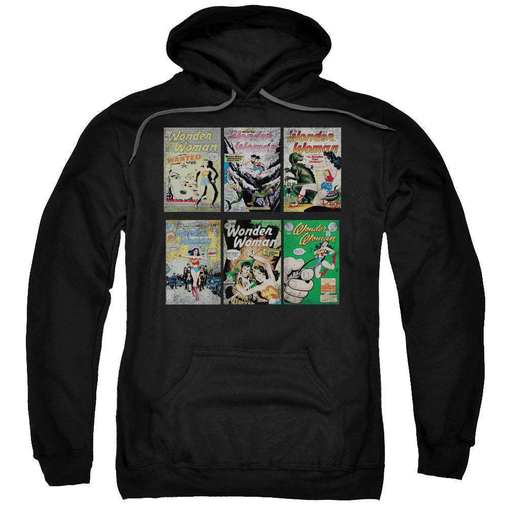 DC Comics Ww Covers Mens Hoodie Black Officially Licensed