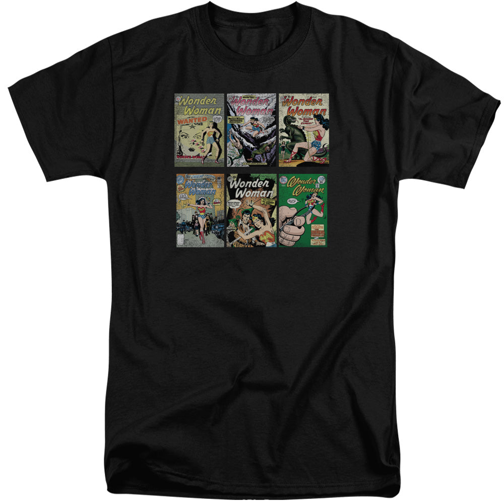 Dc Ww Covers Mens Tall T Shirt Black Officially Licensed