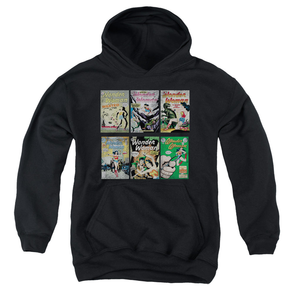 DC Comics Ww Covers Kids Youth Hoodie Black Officially Licensed