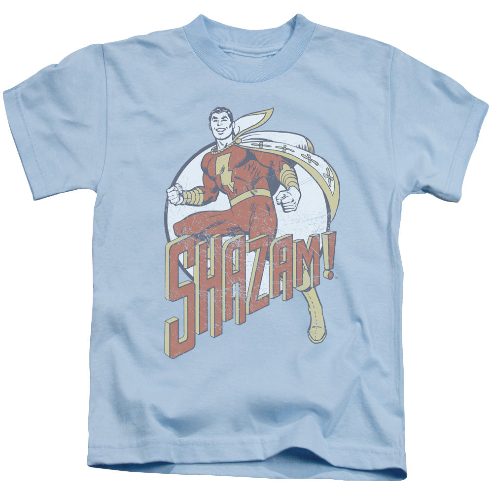 DC Comics Stepping Out Juvenile Kids Youth T Shirt Light Blue Officially Licensed
