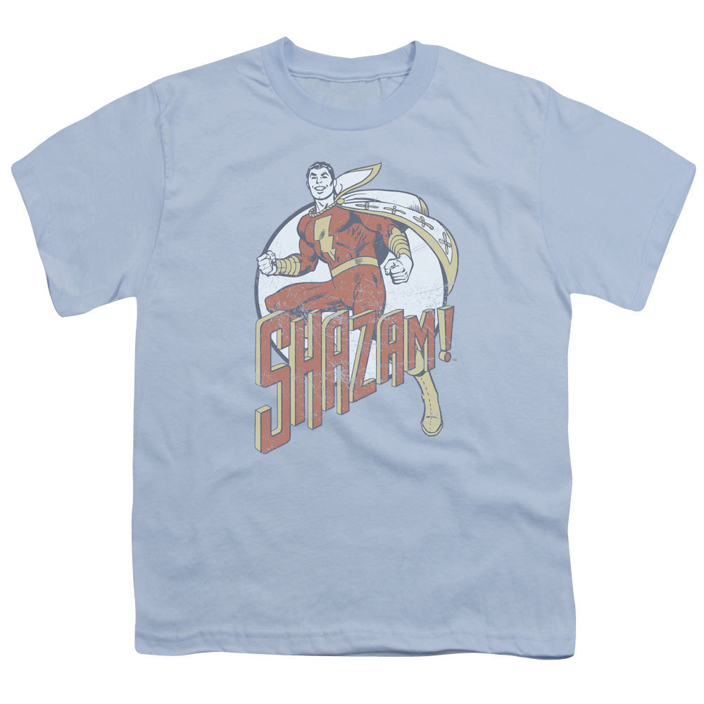 DC Comics Stepping Out Kids Youth T Shirt Light Blue Officially Licensed