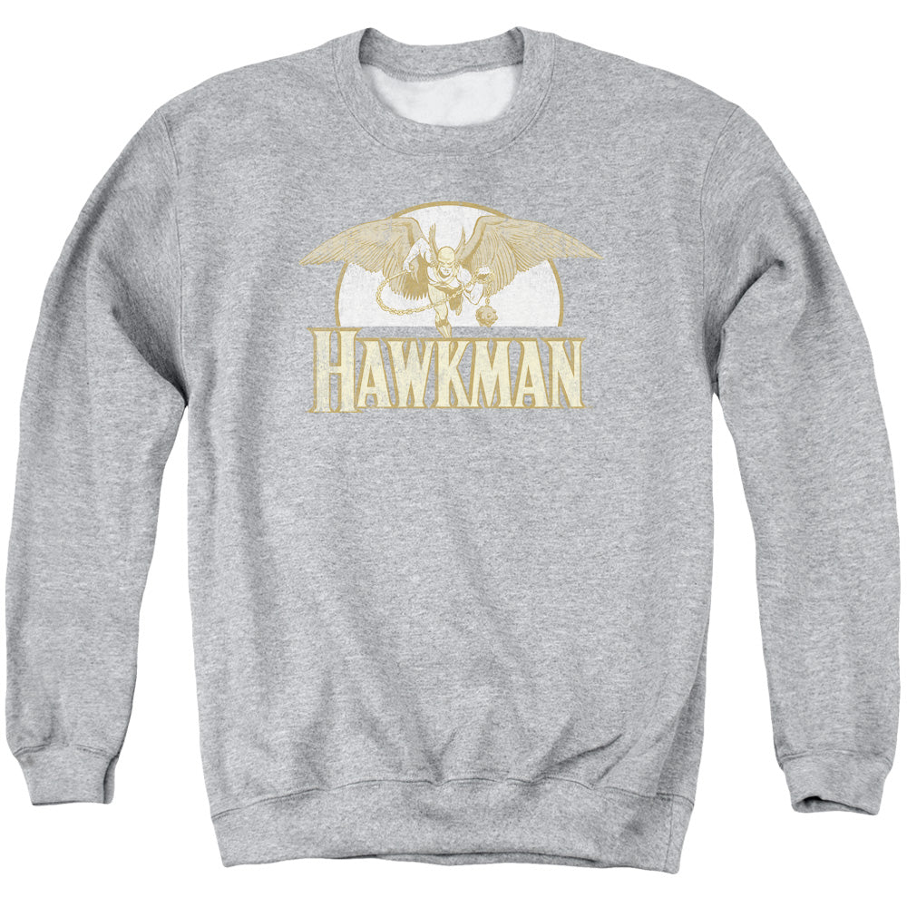 DC Comics Fly by Mens Crewneck Sweatshirt Athletic Heather Officially Licensed