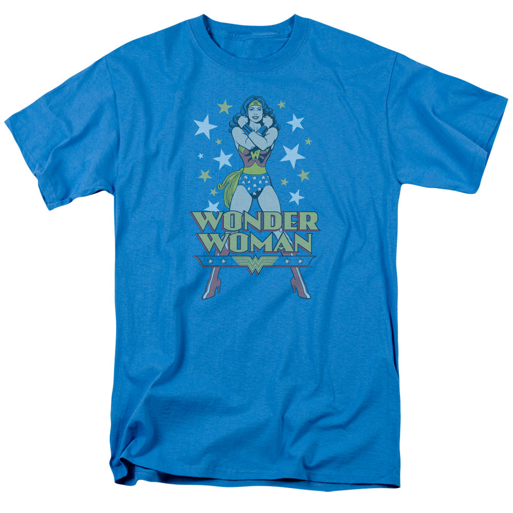 DC Comics a Wonder Mens T Shirt Turquoise Officially Licensed