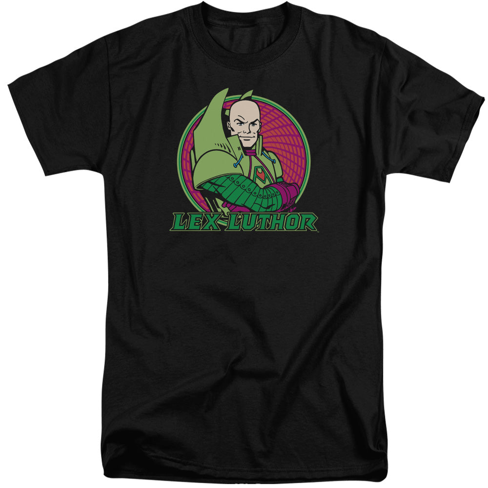 Dc Lex Luthor Mens Tall T Shirt Black Officially Licensed