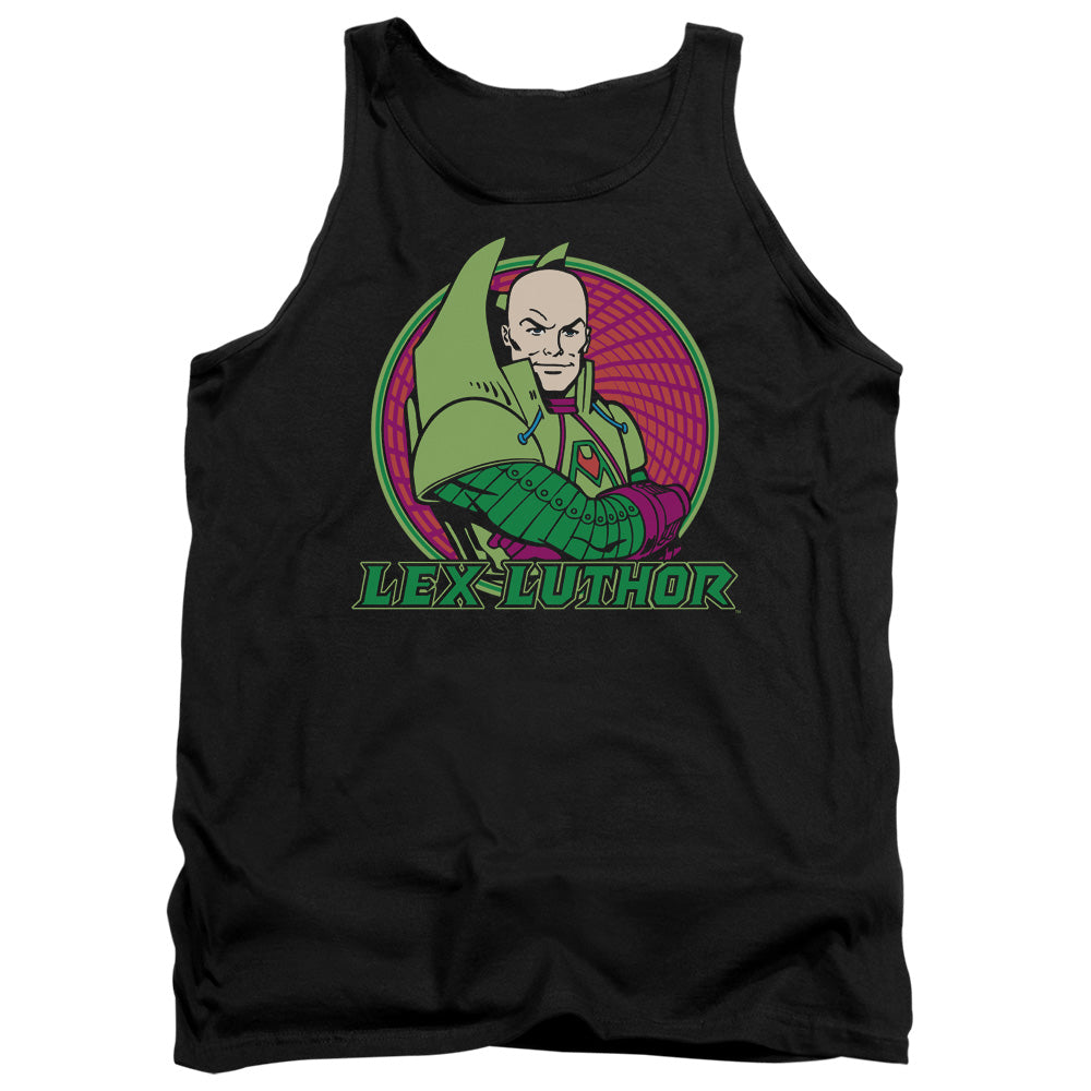 Dc Lex Luthor Mens Tank Top Shirt Black Officially Licensed