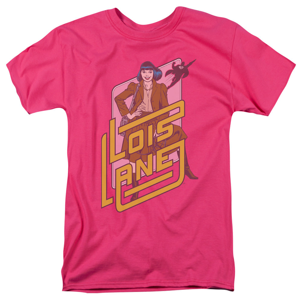 Dc Lois Lane Mens T Shirt Hot Pink Officially Licensed