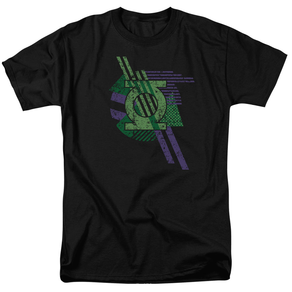 DC Comics Lantern Shapes Mens T Shirt Black Officially Licensed