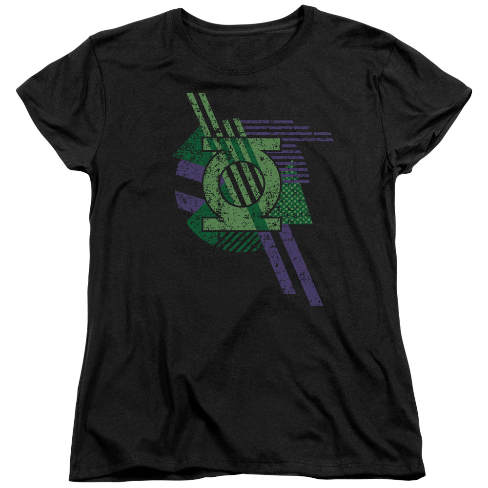 DC Comics Lantern Shapes Mens Tall T Shirt Women's Tee Black Officially Licensed