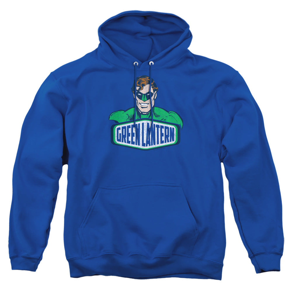 Dco Green Lantern Sign Mens Hoodie Royal Blue Officially Licensed