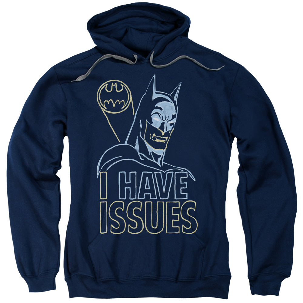 DC Comics Issues Mens Hoodie Navy Blue Officially Licensed