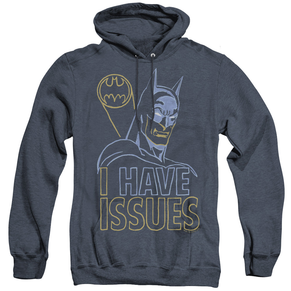 Dc Issues Heather Mens Hoodie Navy Officially Licensed
