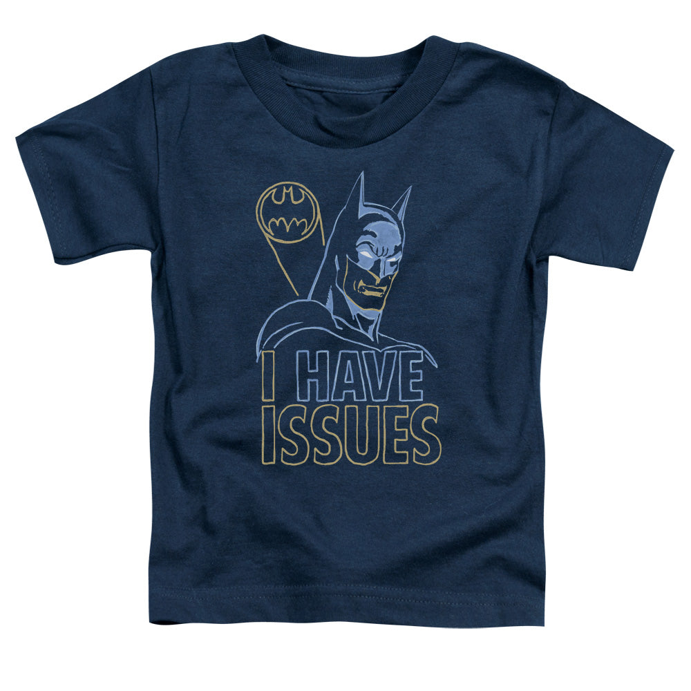 DC Comics Issues Toddler Kids Youth T Shirt Navy Blue Officially Licensed