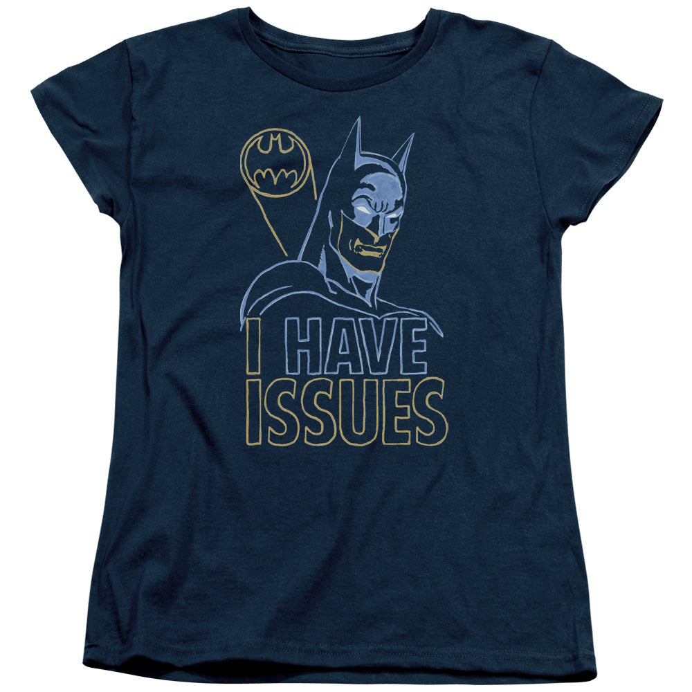 DC Comics Issues Womens T Shirt Navy Blue Officially Licensed