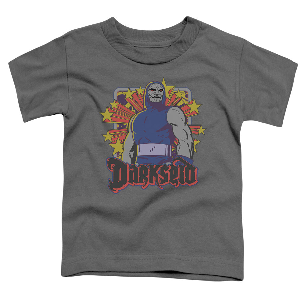 DC Comics Darkseid Stars Toddler Kids Youth T Shirt Charcoal Officially Licensed