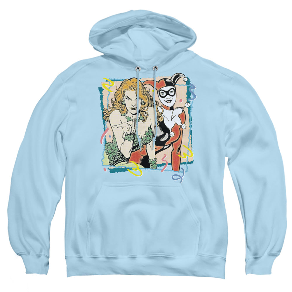 Dc Totally Harvey & Ivy Mens Hoodie Light Blue Officially Licensed