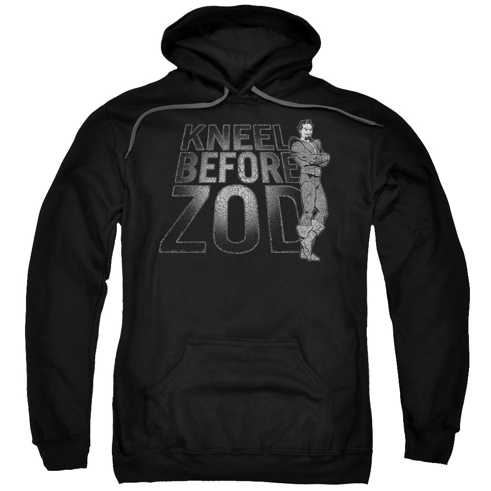 DC Comics Kneel Zod Mens Hoodie Black Officially Licensed