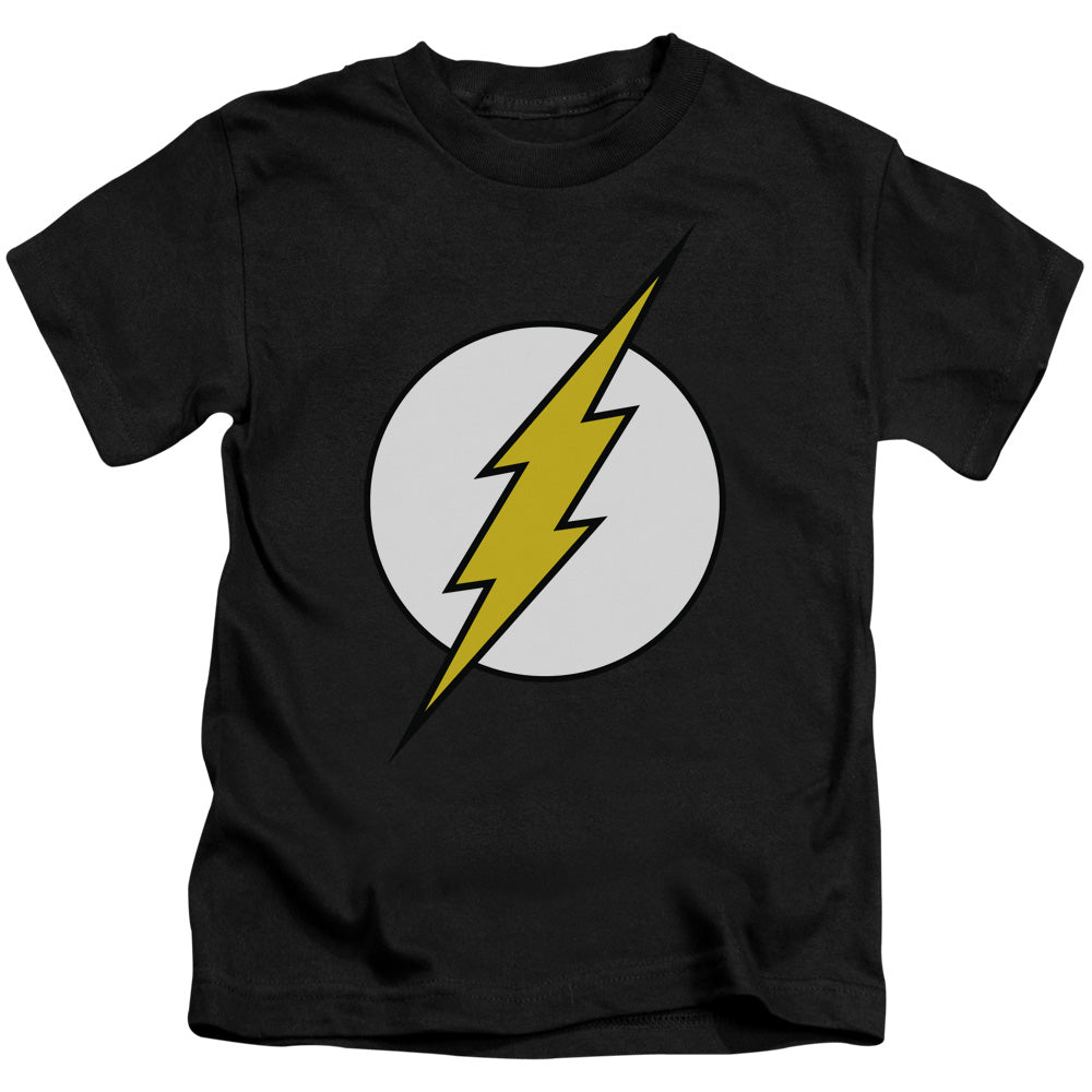DC Comics Flash Fl Classic Juvenile Kids Youth T Shirt Black Officially Licensed