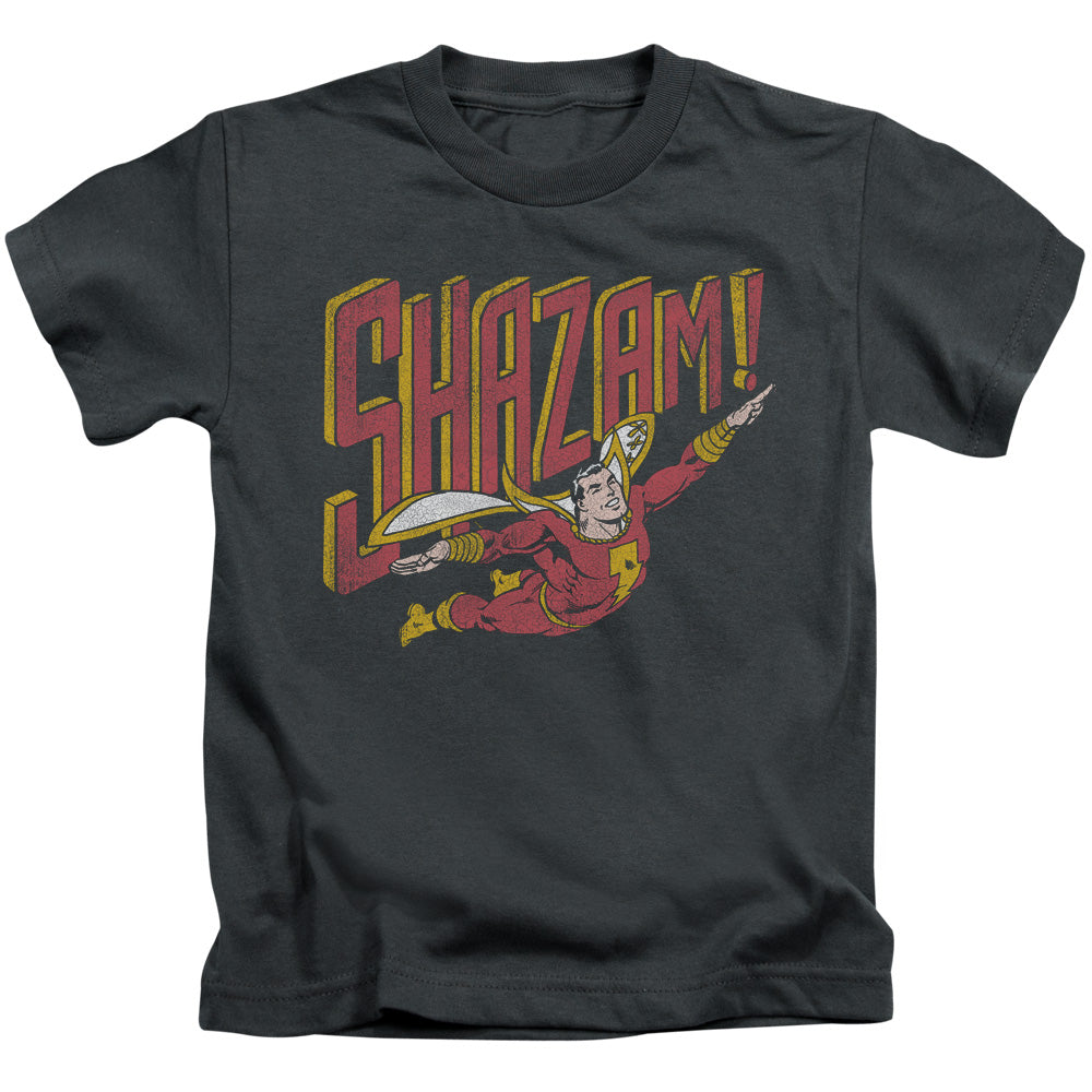 DC Comics Retro Marvel Juvenile Kids Youth T Shirt Charcoal Officially Licensed