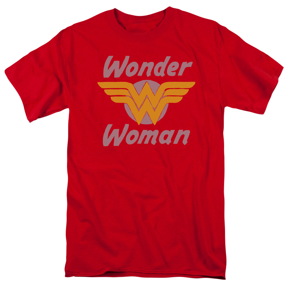 DC Comics Wonder Wings Mens T Shirt Red Officially Licensed