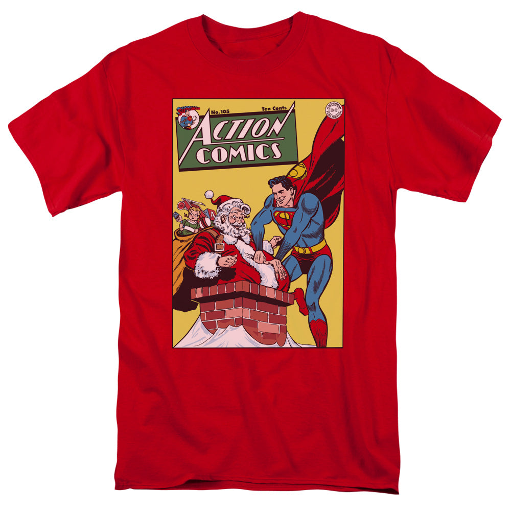 Dc Cover No. 105 Mens T Shirt Red Officially Licensed