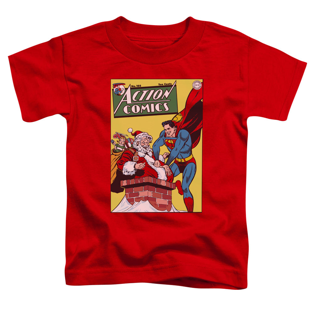 DC Comics Cover No. 105 Toddler Kids Youth T Shirt Red Officially Licensed