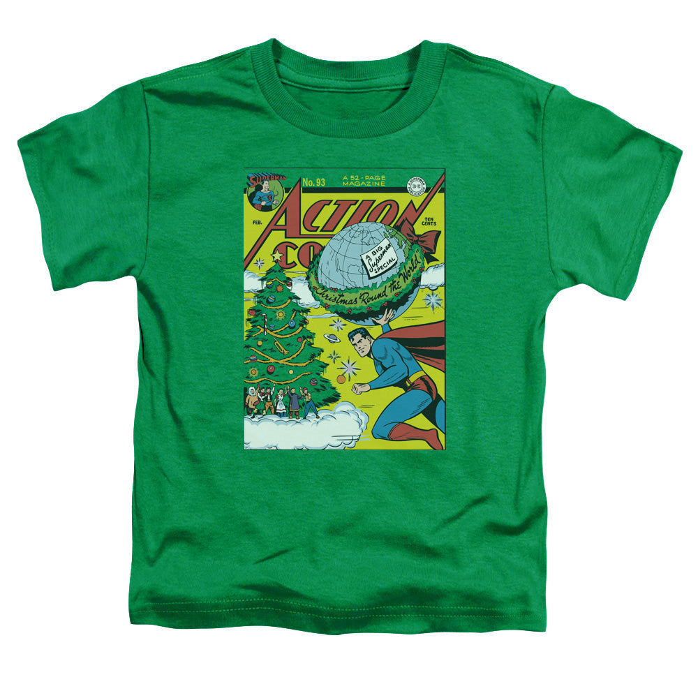 DC Comics Cover No. 93 Toddler Kids Youth T Shirt Kelly Green Officially Licensed
