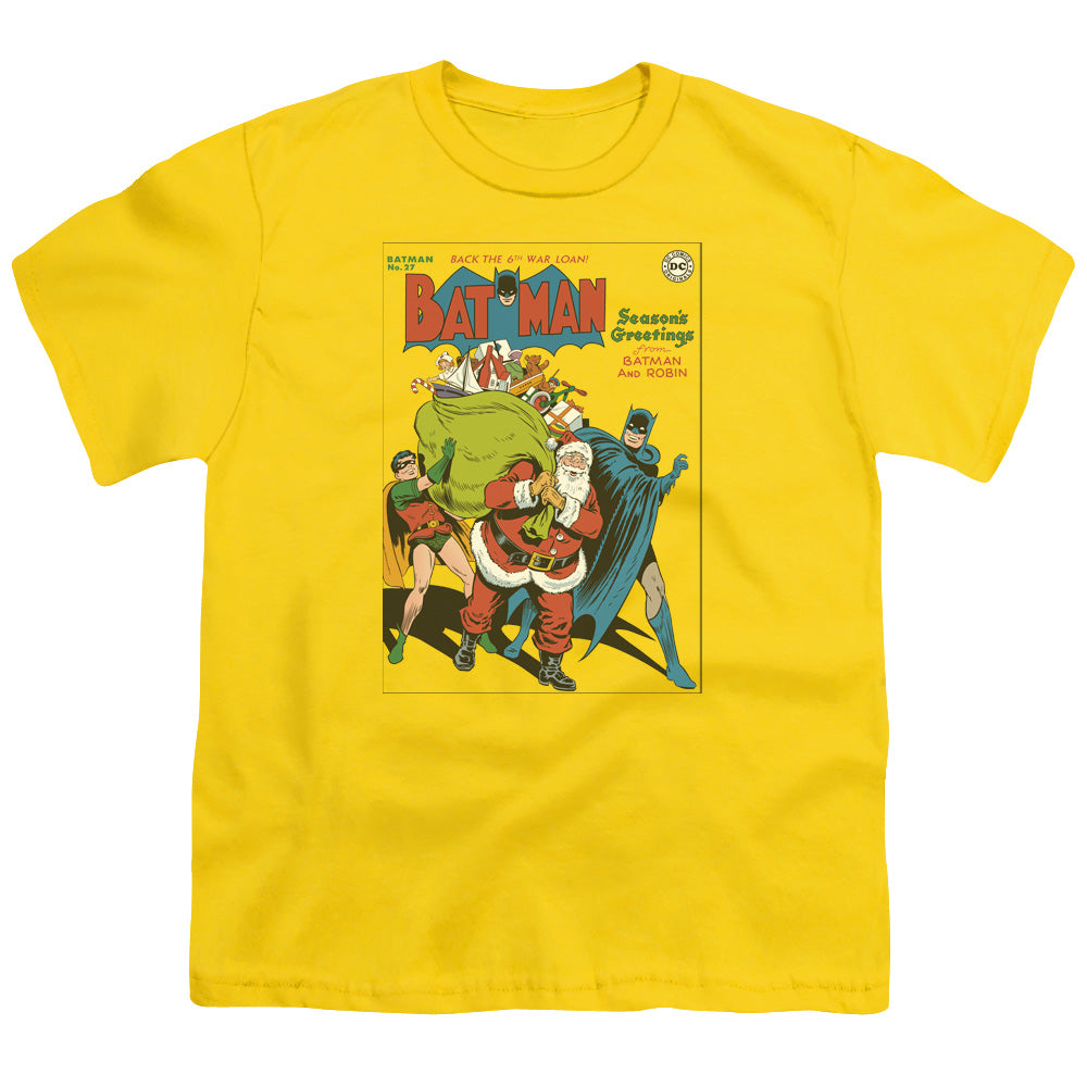 DC Comics Cover No. 27 Kids Youth T Shirt Yellow Officially Licensed