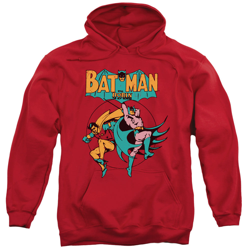 DC Comics Starling Shock Mens Hoodie Red Officially Licensed