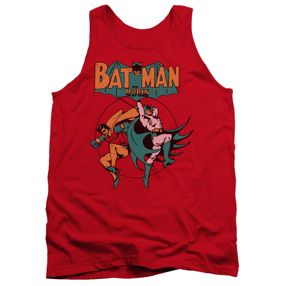DC Comics Starling Shock Mens Tank Top Shirt Red Officially Licensed