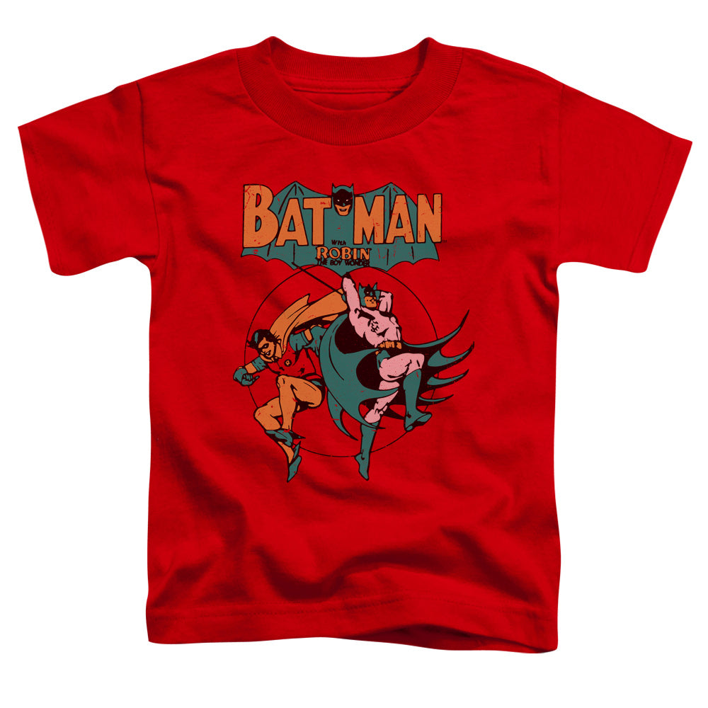 DC Comics Starling Shock Toddler Kids Youth T Shirt Red Officially Licensed