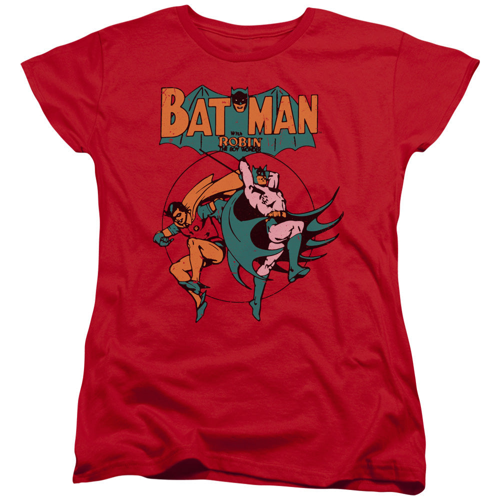 DC Comics Starling Shock Womens T Shirt Red Officially Licensed