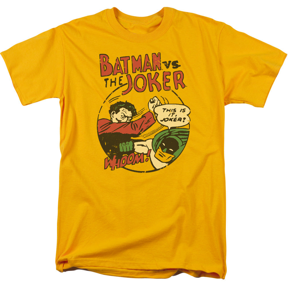 Dc Grudge Match Mens T Shirt Gold Officially Licensed