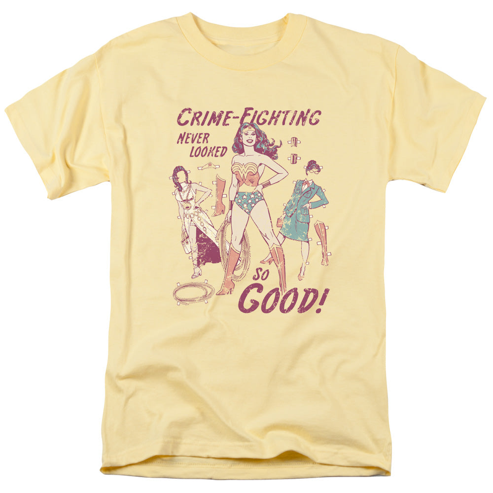 Dc Ww Paper Doll Mens T Shirt Banana Officially Licensed