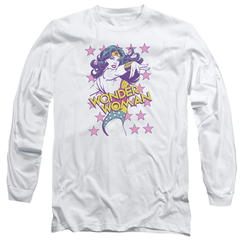 DC Comics Valiant Mens Long Sleeve Shirt White Officially Licensed