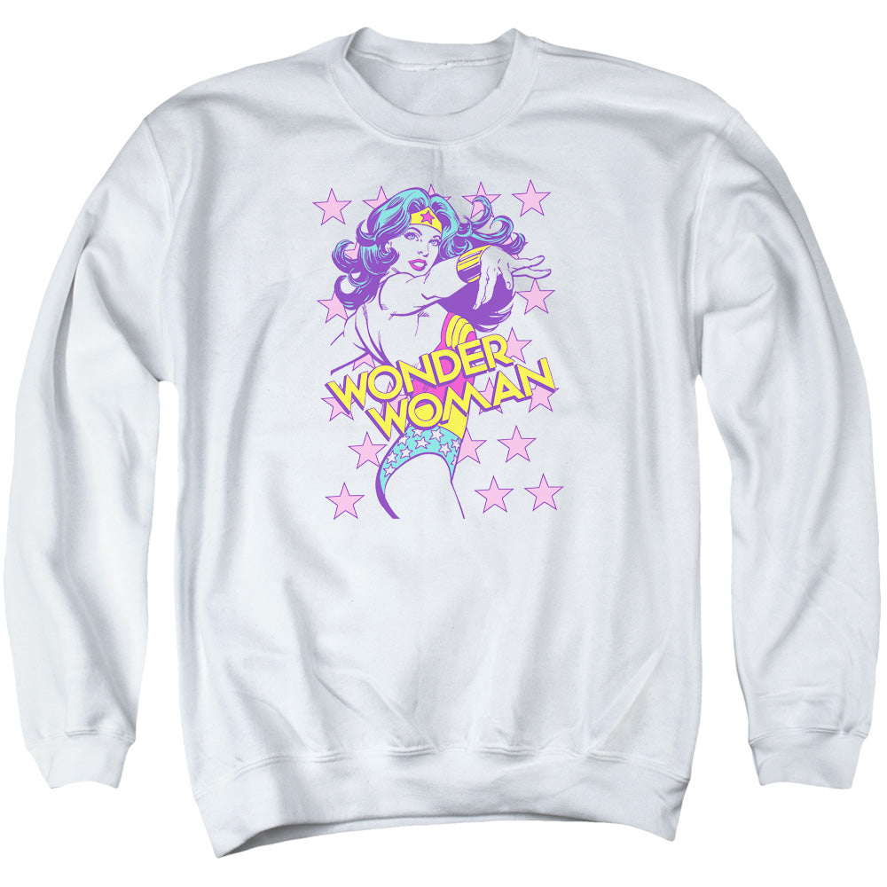 DC Comics Valiant Mens Crewneck Sweatshirt White Officially Licensed