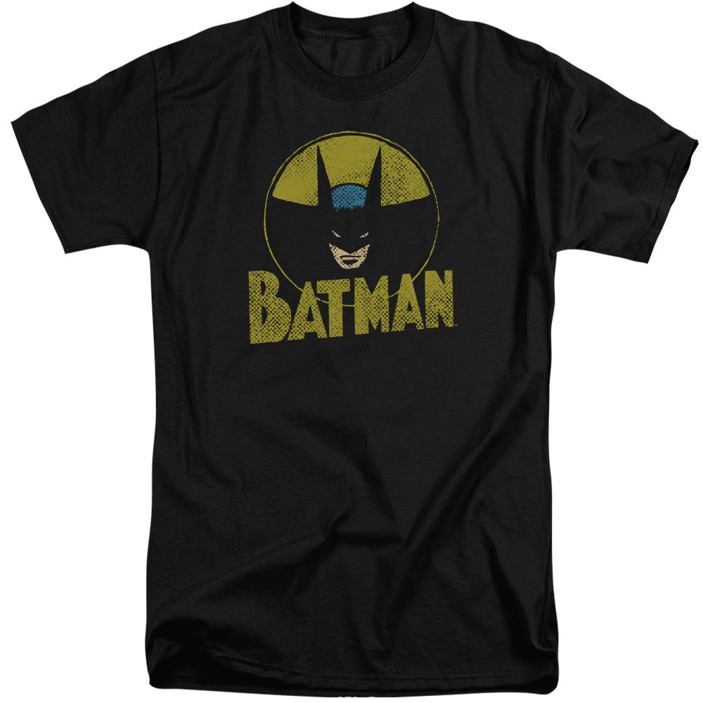 Dc Circle Bat Mens Tall T Shirt Black Officially Licensed