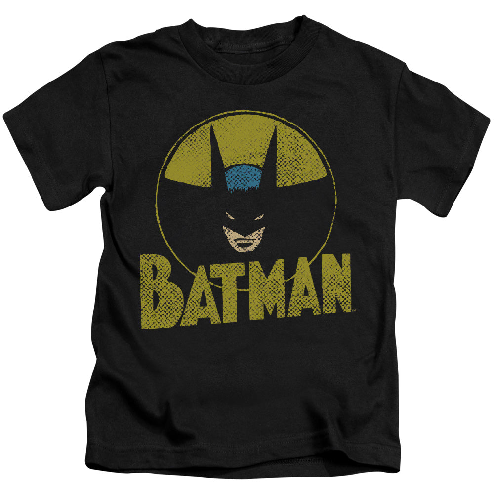 DC Comics Circle Bat Juvenile Kids Youth T Shirt Black Officially Licensed