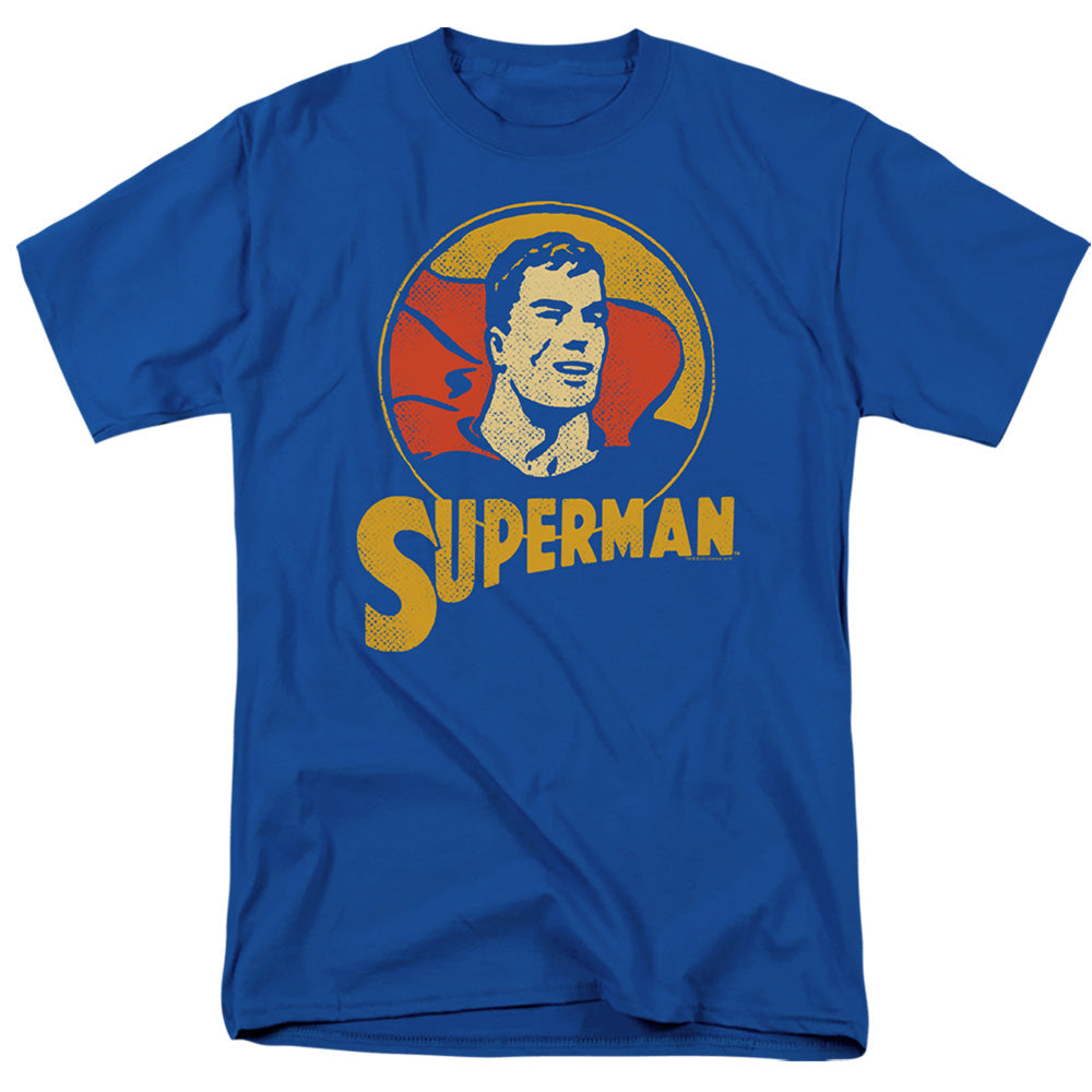 Dc Super Circle Mens T Shirt Royal Blue Officially Licensed