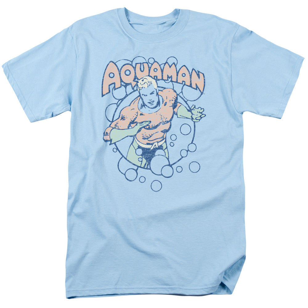 Dc Bubbles Mens T Shirt Light Blue Officially Licensed