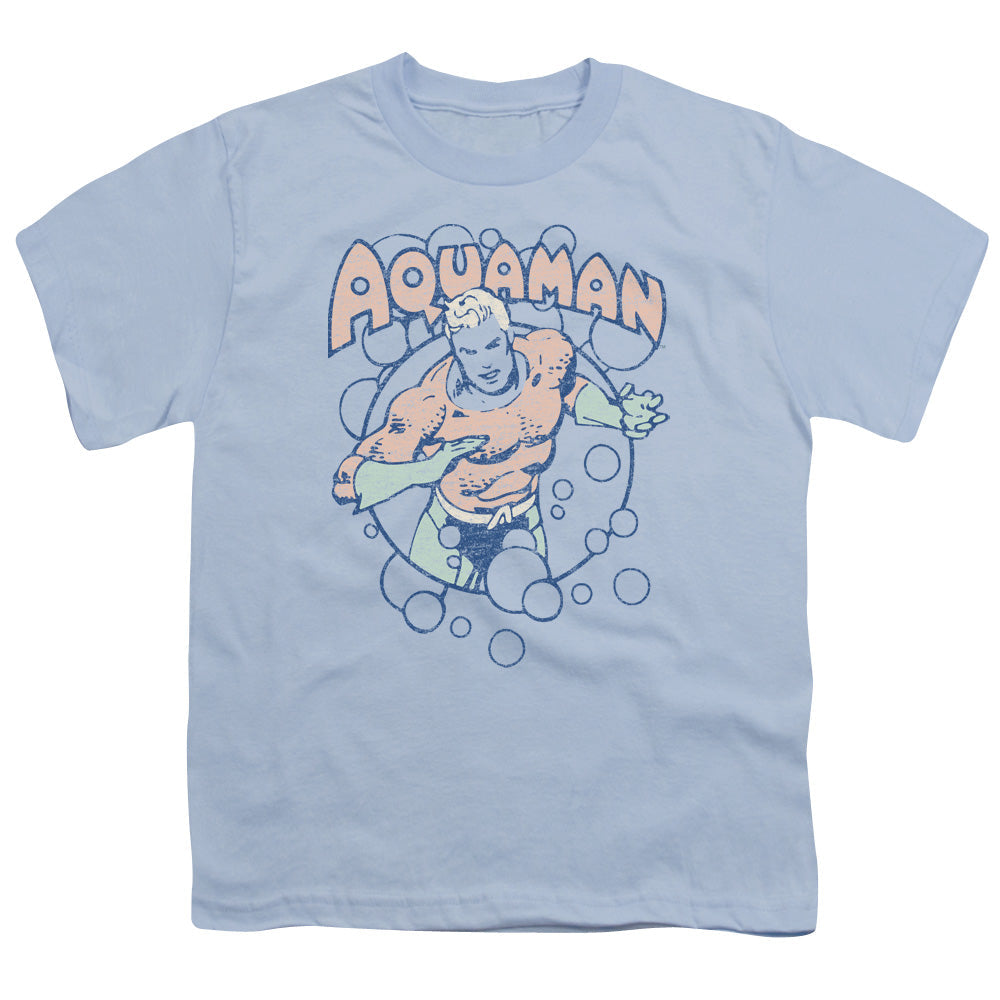 DC Comics Bubbles Kids Youth T Shirt Light Blue Officially Licensed