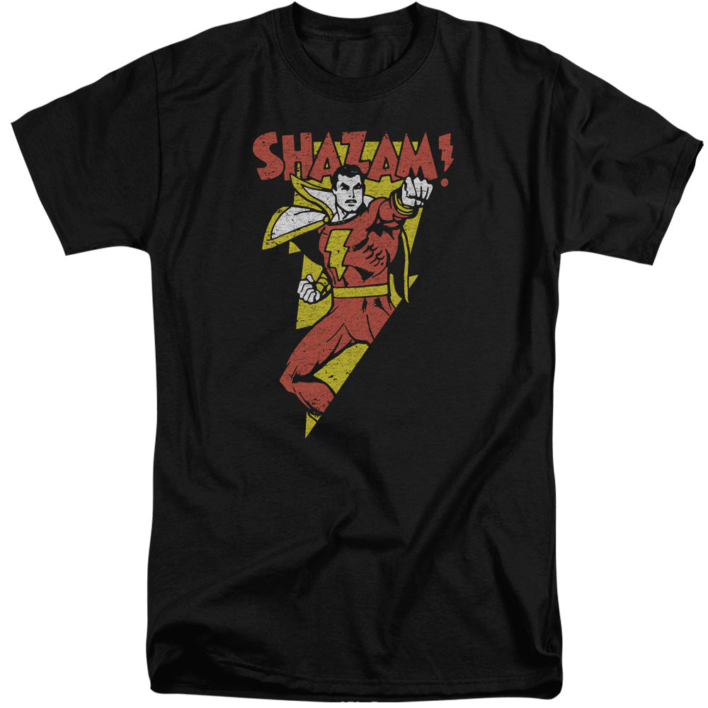 Dc In Bolt Mens Tall T Shirt Black Officially Licensed