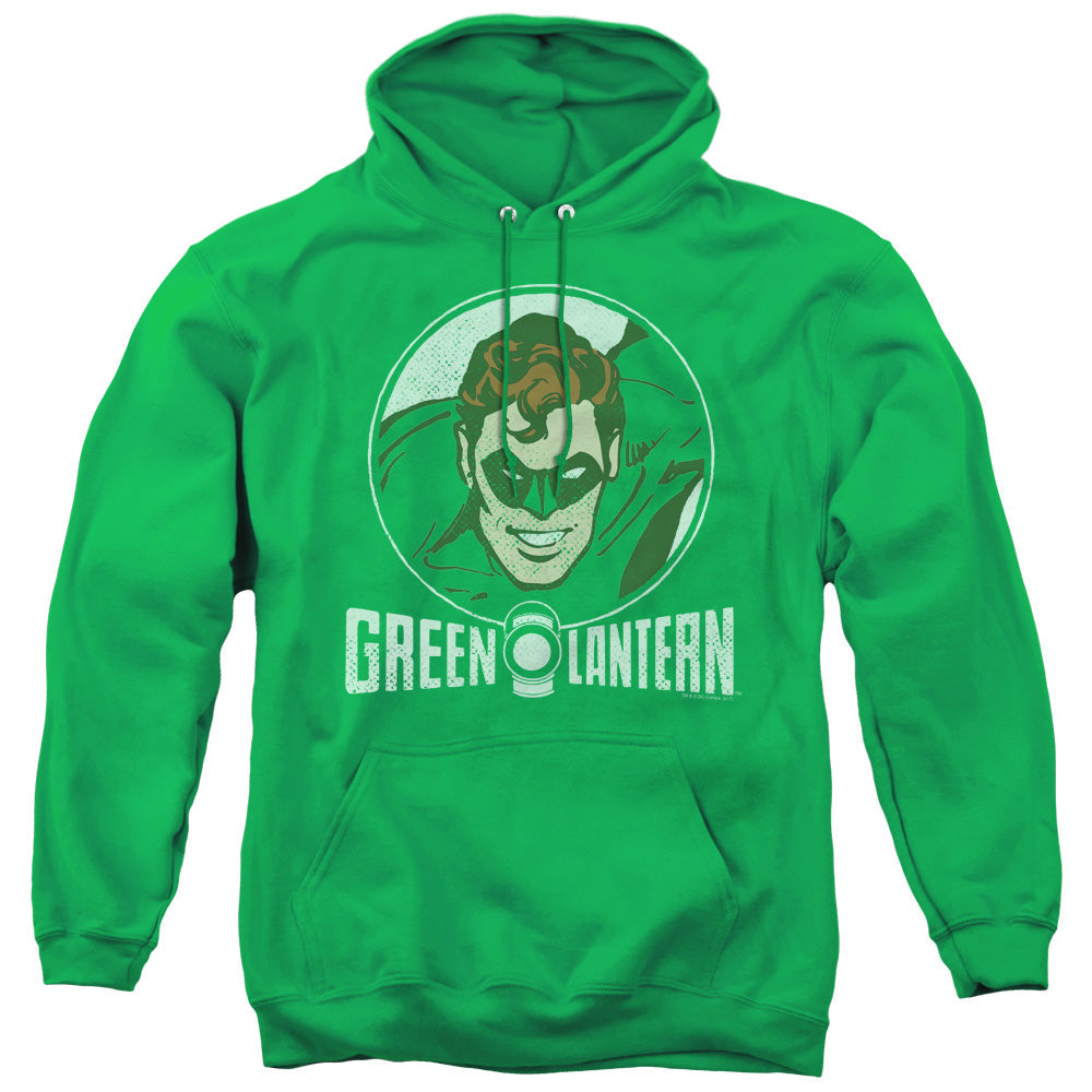 DC Comics Lantern Circle Mens Hoodie Kelly Green Officially Licensed