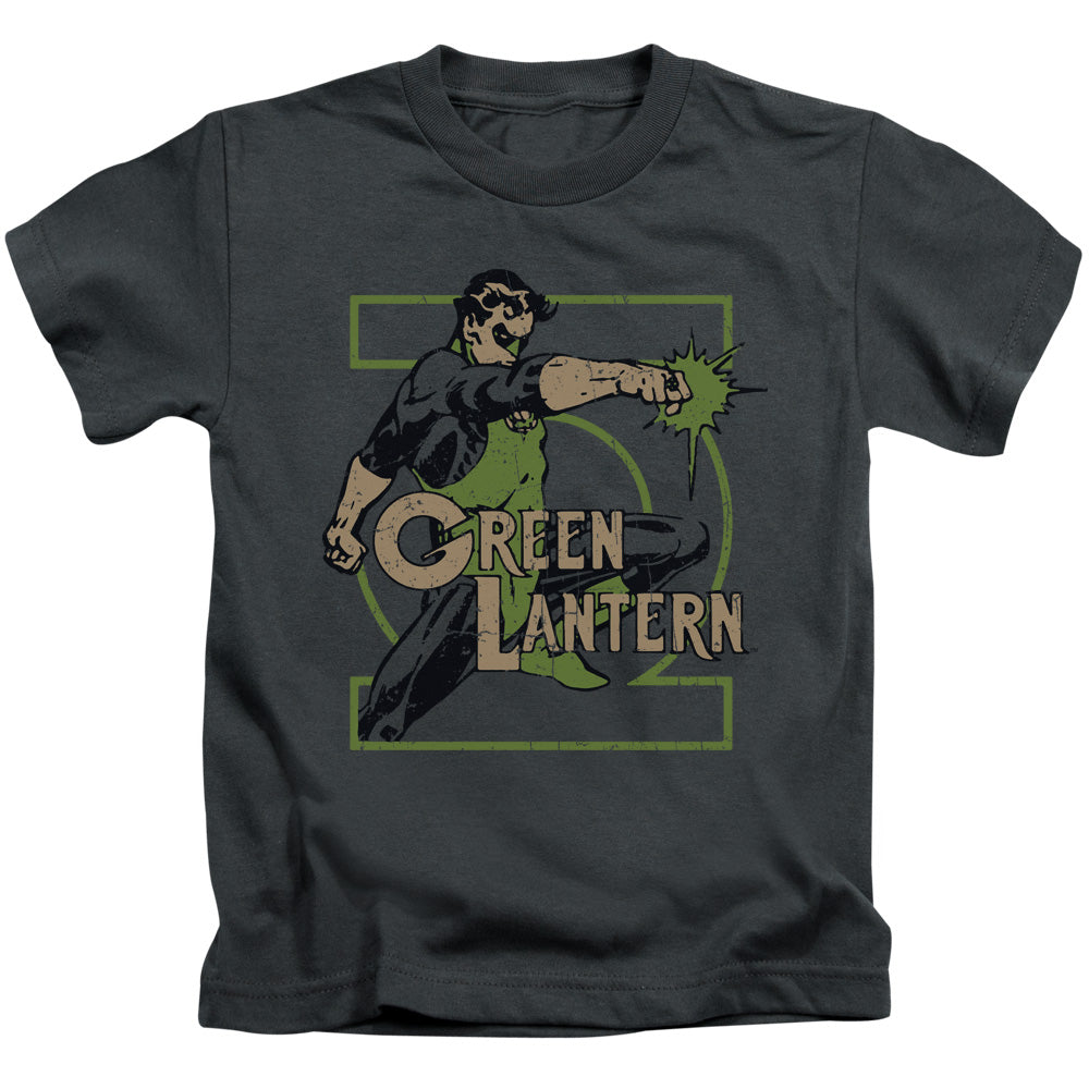 DC Comics Ring Power Juvenile Kids Youth T Shirt Charcoal Officially Licensed