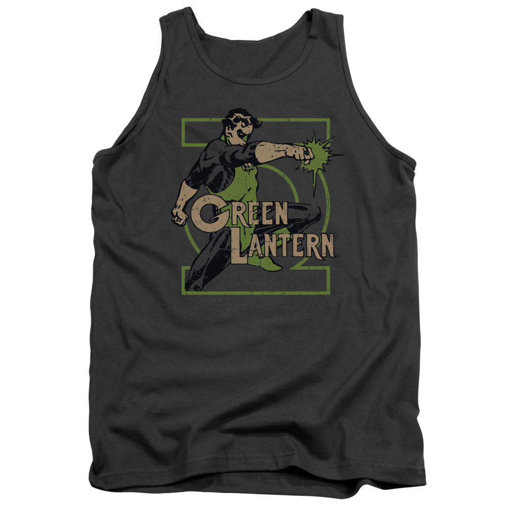 Dc Ring Power Mens Tank Top Shirt Charcoal Officially Licensed