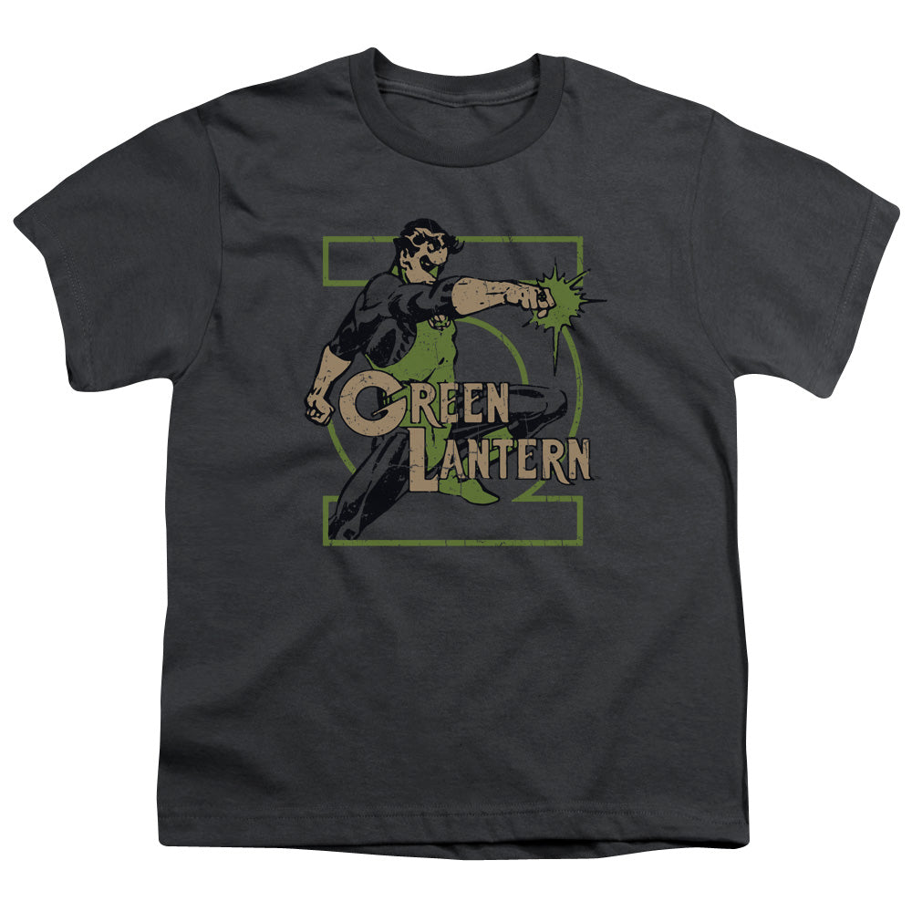 DC Comics Ring Power Kids Youth T Shirt Charcoal Officially Licensed